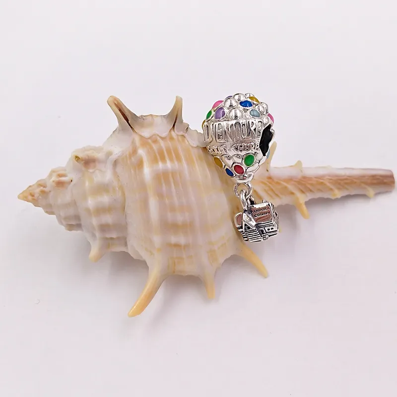 Chaînes de pendentif en argent sterling pour kit de fabrication de bijoux Disny Up House & Balloons Charm collier de perles bracelets bracelets femmes hommes convient_voghion.com