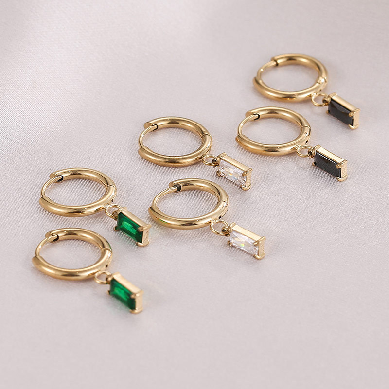 Women's Jewelry Exquisite Small Smooth Ear Clip Earrings Simple And Versatile Diamond Earrings Earrings Temperament Minimalist Design
