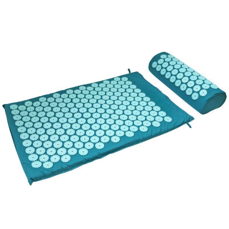 Yoga Akupunkt Massage Lotus Svamp Akupunkturmåtte Sæt_voghion.com