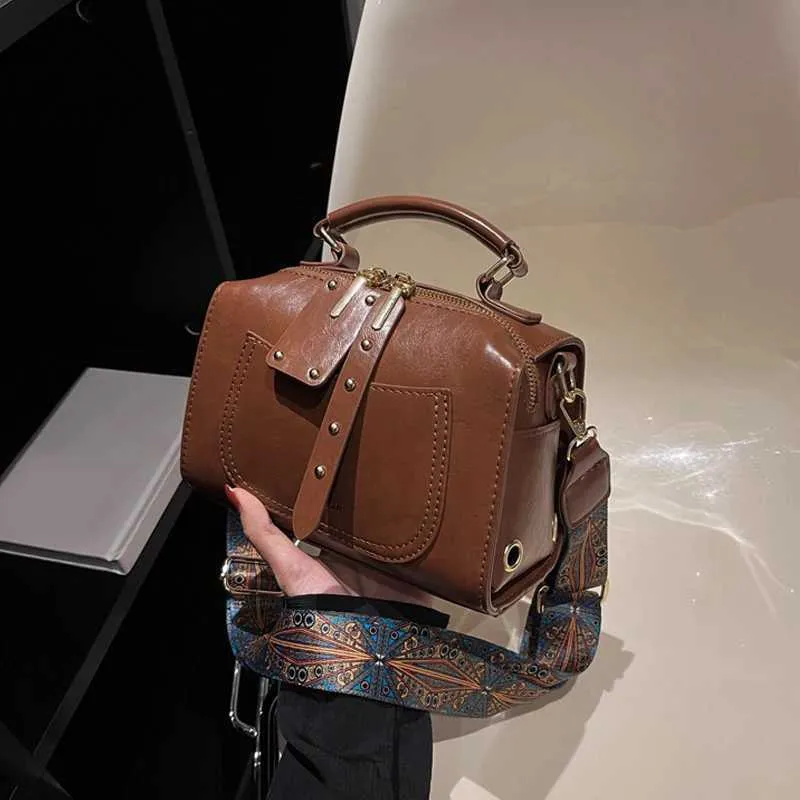 Elegante borsa donna set borsa a spalla e tracolla in pelle_voghion.com