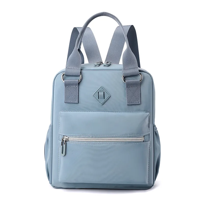 Mode Damen Tagesrucksack aus strapazierfähigem, weichem Stoff, hübscher Stil, für Mädchen, hochwertiger kleiner Rucksack_voghion.com