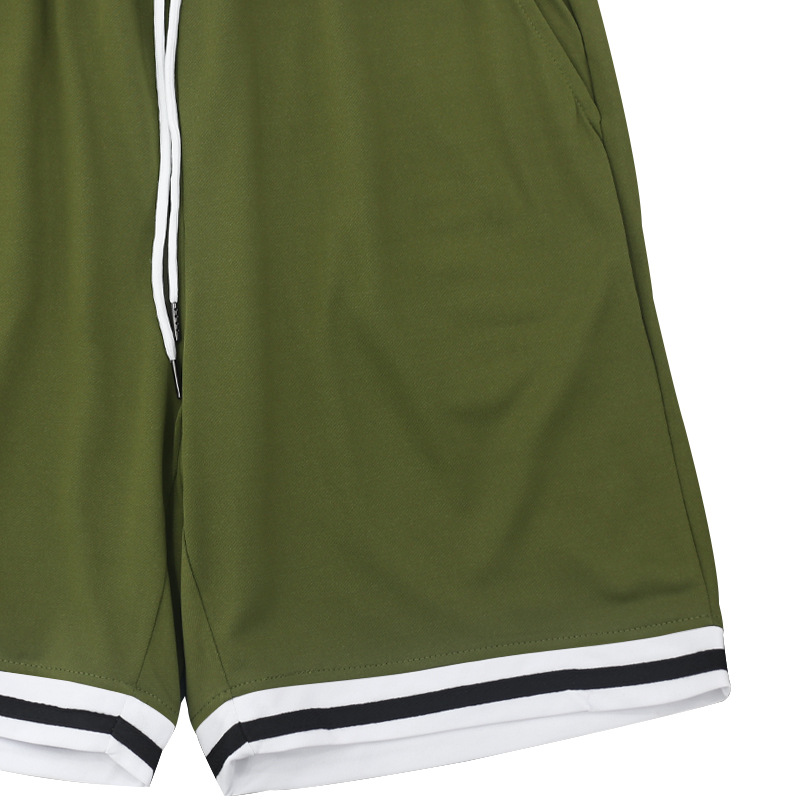 2024Cross-border Summer European And American Lapel Collar Short-sleeved Shorts Two-piece Set Sports And Leisure Men's Suit_voghion.com