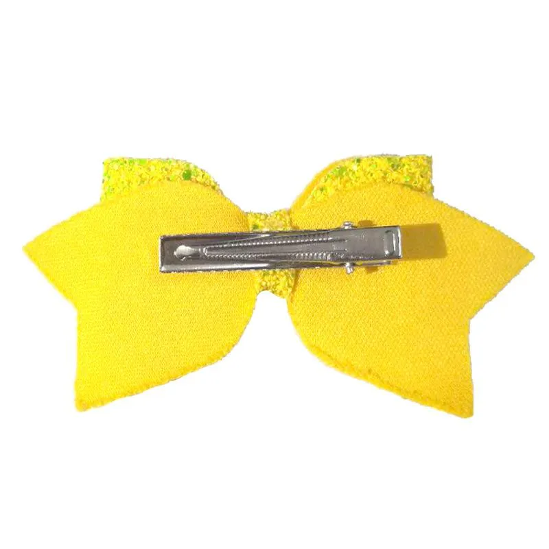 15 teil/los Nette Pailletten Mini Bogen Regenbogen Glitter Kleines Mädchen Haar Clip Handgemachte Glanz_voghion.com