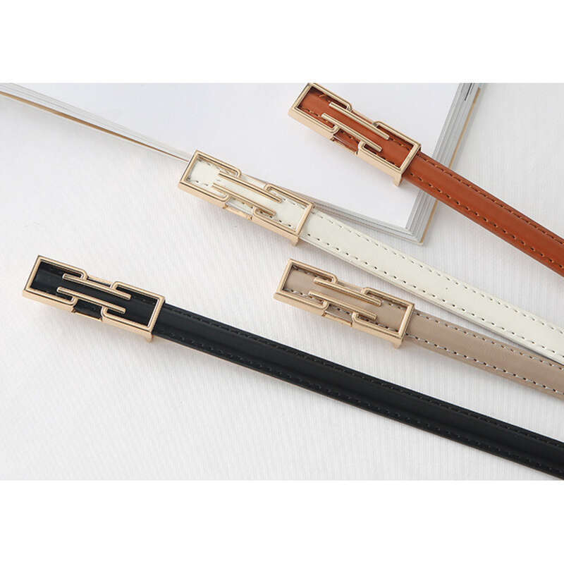 Korean Version Of The Hundred Fashion Decorative Jeans Small Dress Women's Trouser Belt_voghion.com