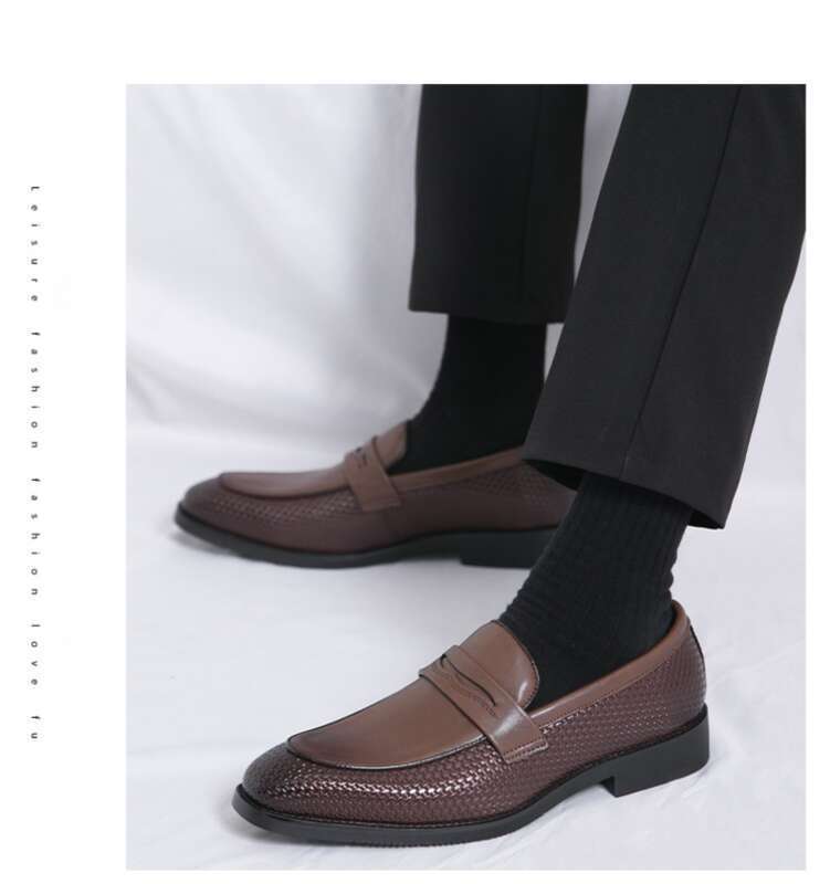 Neue Mode Echtes Leder Männer Casual Schuhe Fashion Formal Herren Loafer Mokassins Italienische Atmungsaktive Slip-On Männlichen Bootsschuhe Größe 38-46_voghion.com