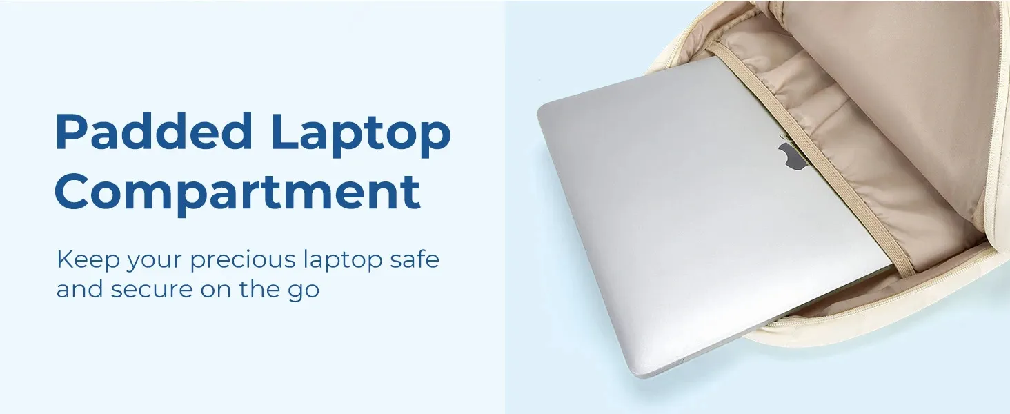 Modieuze laptop rugzak voor dames met grote capaciteit voor reizen_voghion.com