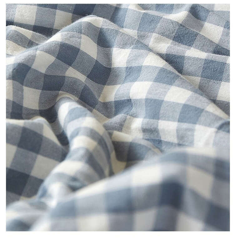 Couette lavable avec climatisation, couette en coton pour dortoir étudiant, couette double fine, couette d'été pour enfants_voghion.com