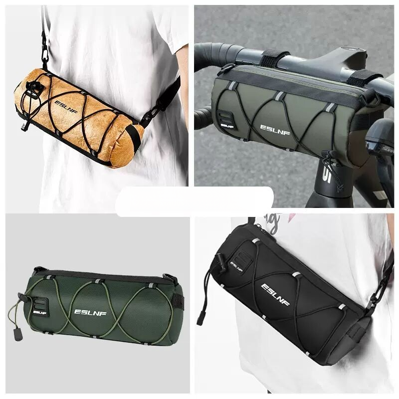 Reitausrüstung für den Vorderträger des Fahrradsattels, Handytasche für Mountainbike-Querträger, wasserdichte Tasche für das obere Rohr_voghion.com