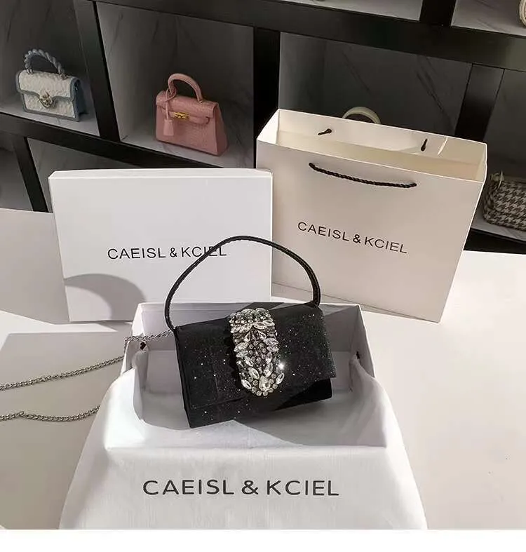 Borsa a mano quadrata glitterata da donna alla moda, in cristallo lucido, da sera, per matrimonio, festa, pochette, borsa a tracolla da donna_voghion.com