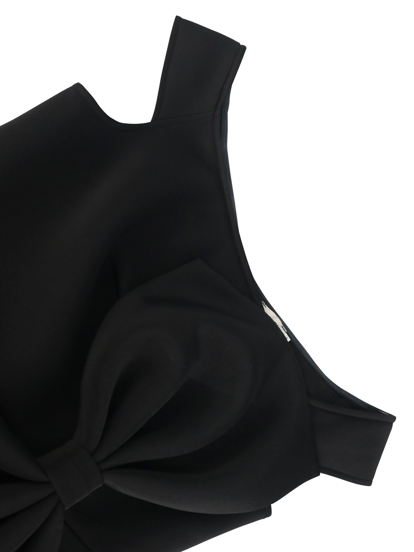 Robe licou avec col à épaules dénudées, robe de banquet sexy à bordure croisée_voghion.com