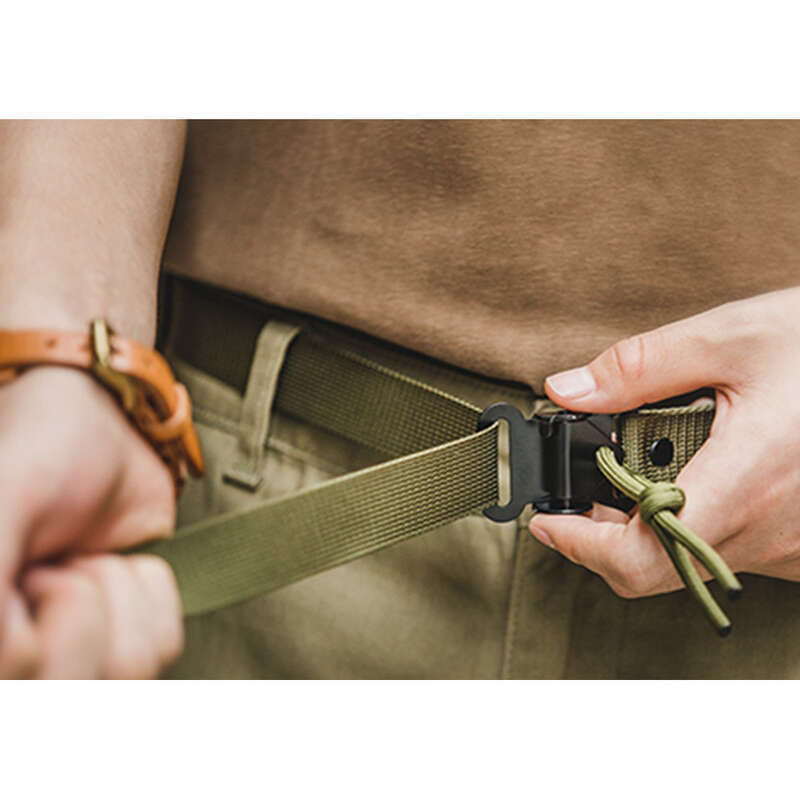 Cintura tattica automatica verde militare a sgancio rapido speciale Airborne, tendenza maschile_voghion.com