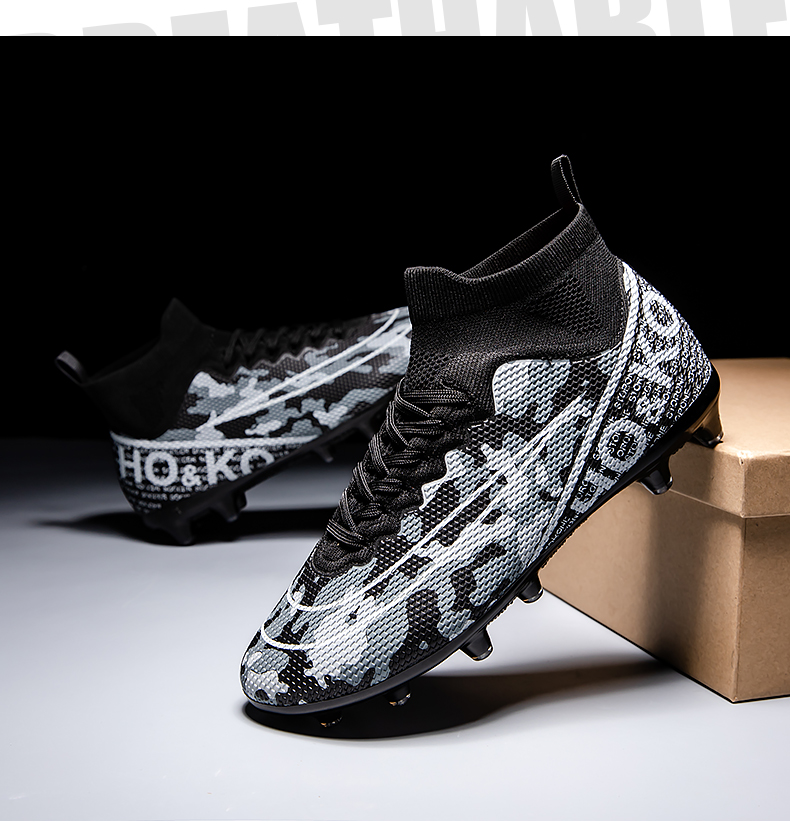 Scarpe da calcio per esterni da uomo nuove Scarpe da allenamento Scarpe da ginnastica ultraleggere con tacchetti da calcio Drop Shipping Light_voghion.com