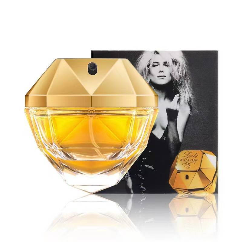 Lady Million 80ml perfume Millionaire Mujer Gold Palm Mini pañuelo Gold Diamond Edition