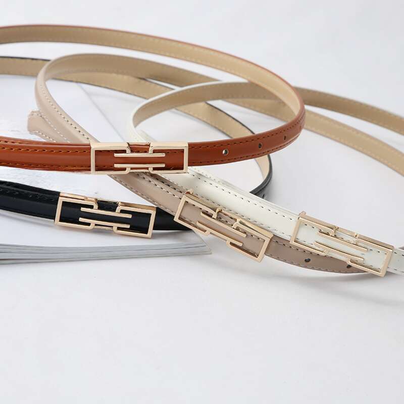 Korean Version Of The Hundred Fashion Decorative Jeans Small Dress Women's Trouser Belt_voghion.com