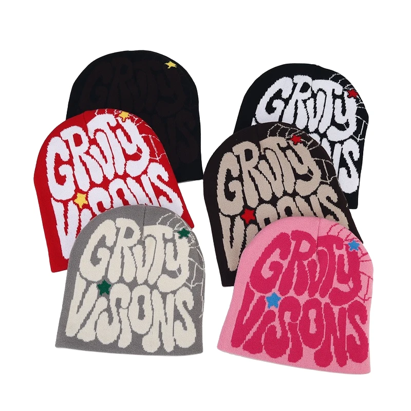 Winter Herbst gestrickte Wolle minus zwei Mütze Cargo Y2k Mütze für Männer Frauen Kanye Mützen Gorras Hombre Top halten warm Hut wind dicht_voghion.com