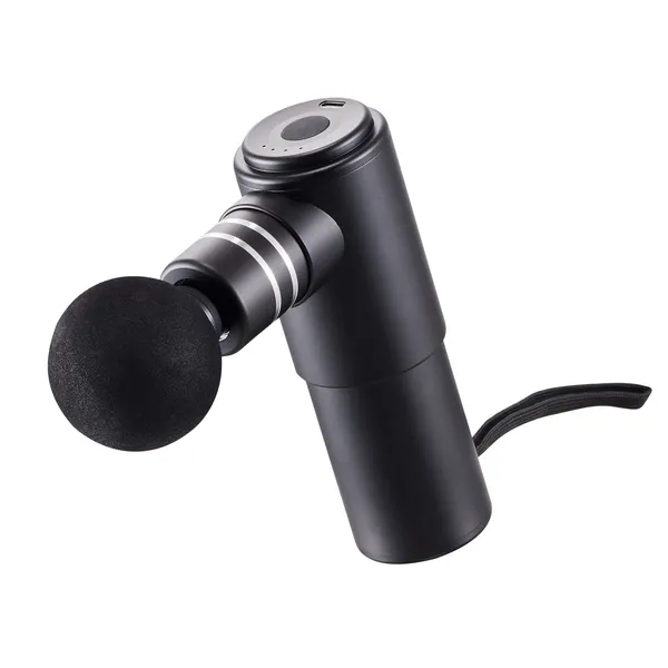 VEVOR Massage Gun Deep Tissue, Percussion Mini Muscle Massage Gun For Athletes - With 4 Speed Levels &amp; 4 Massage Heads, 12V 2500mAh Batteries, H_voghion.com