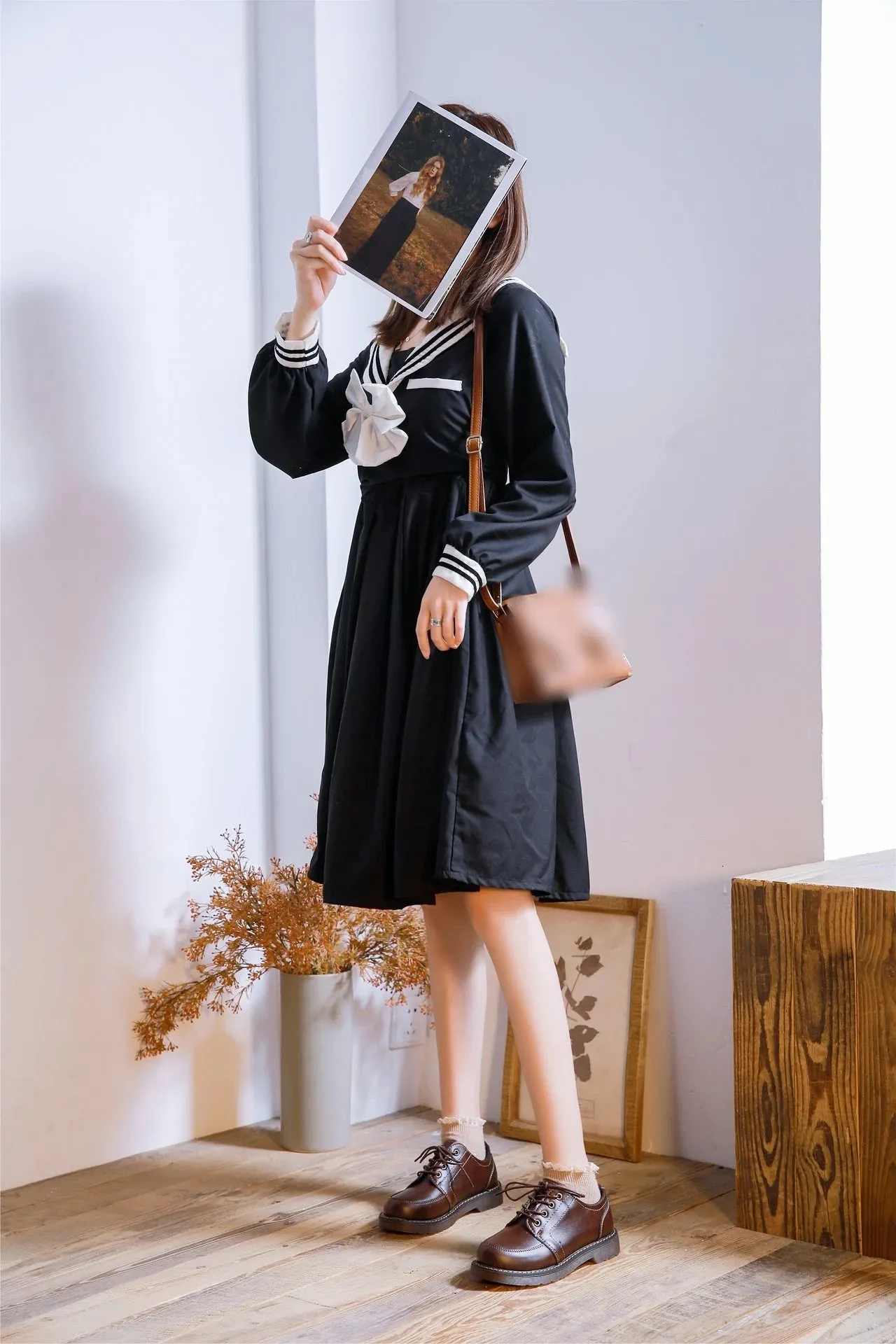 Women's Lace Up Platform Oxfords Flat Shoes Breathable Casual_voghion.com