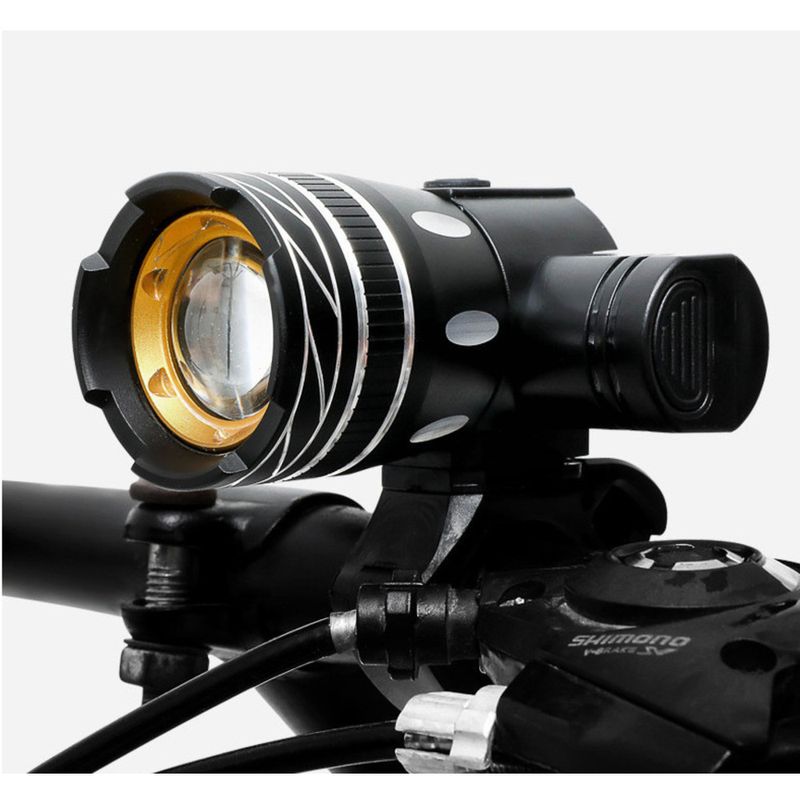 High Brigness T6USB Charging Strong Lig For Bicycle Headligs, Nig Riding Mountain Ligs, Variable Focus_voghion.com