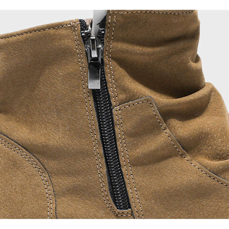 Höga Martin-stövlar för höstens nya arbetskläder, trendiga och mångsidiga halkfria, slitstarka och avslappnade arbetsskyddsskor_voghion.com