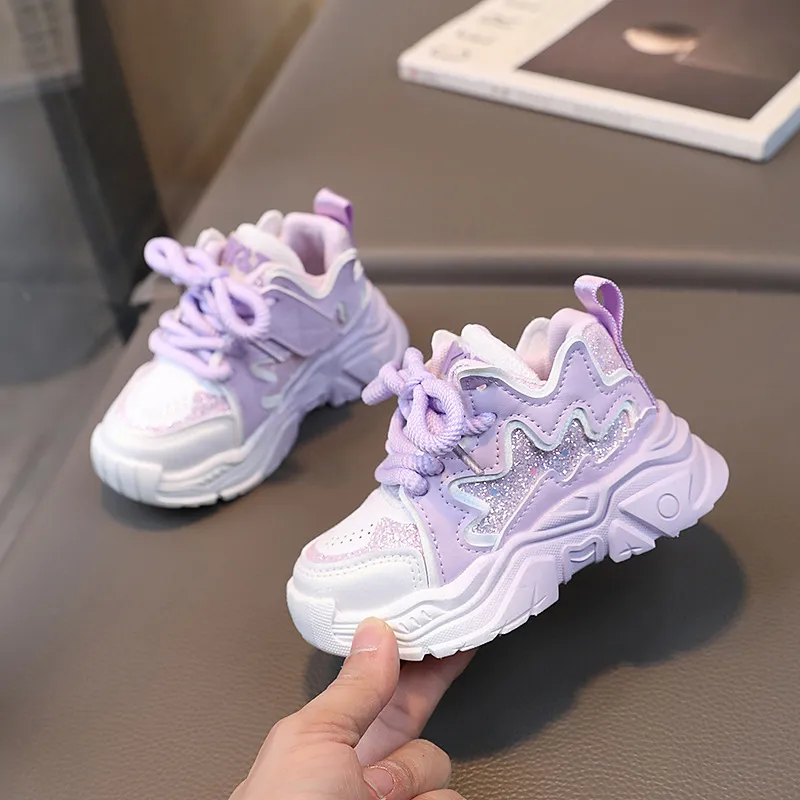 Boys Girls Leather Sport Children Tennis Running Cutefeet Fashion Kids Soft Bottom Toddler Sneakers for Baby Infant_voghion.com