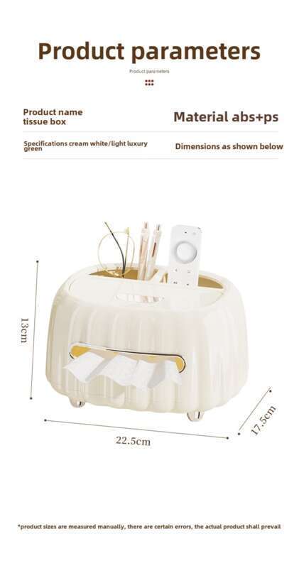 High End Home Woonkamer Koffietafel, Servet Papier Crème Wind Afstandsbediening Opbergdoos, Creatieve Tissue Box_voghion.com