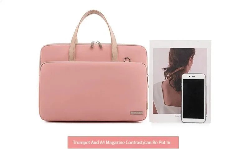 Laptop Sleeve Bag For book Air 13 14 15.6 inch Protective Carrying Case Shoulder Handbag 240907_voghion.com