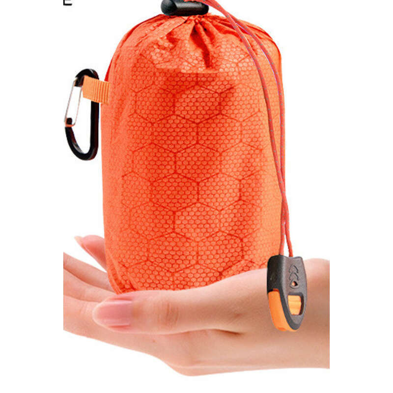 Portable Outdoor Cold And Moisture-proof, Warm Camping, Heat Reflection Bag, Emergency Aluminum Film Triangular Tent For_voghion.com