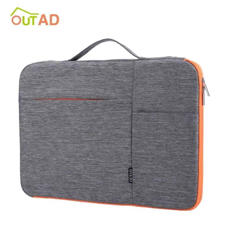 Geantă organizator impermeabilă de 15 inch cu mâner pentru laptop / pentru servietă rezistentă la șocuri C24111_voghion.com
