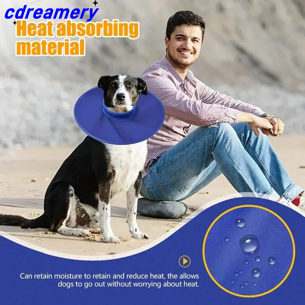 Medical Recovery Collar For Dogs, Soft Conical Collar For Dogs After Surgery, Adjustable And Breathable Collar For Large/medium/small Dogs_voghion.com