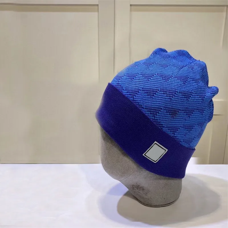 Zimní čepice pro muže, čepice, pletená čepice, lebka, ležérní podzimní venkovní cestování, teplá kostkovaná designová čepice pro ženy_voghion.com