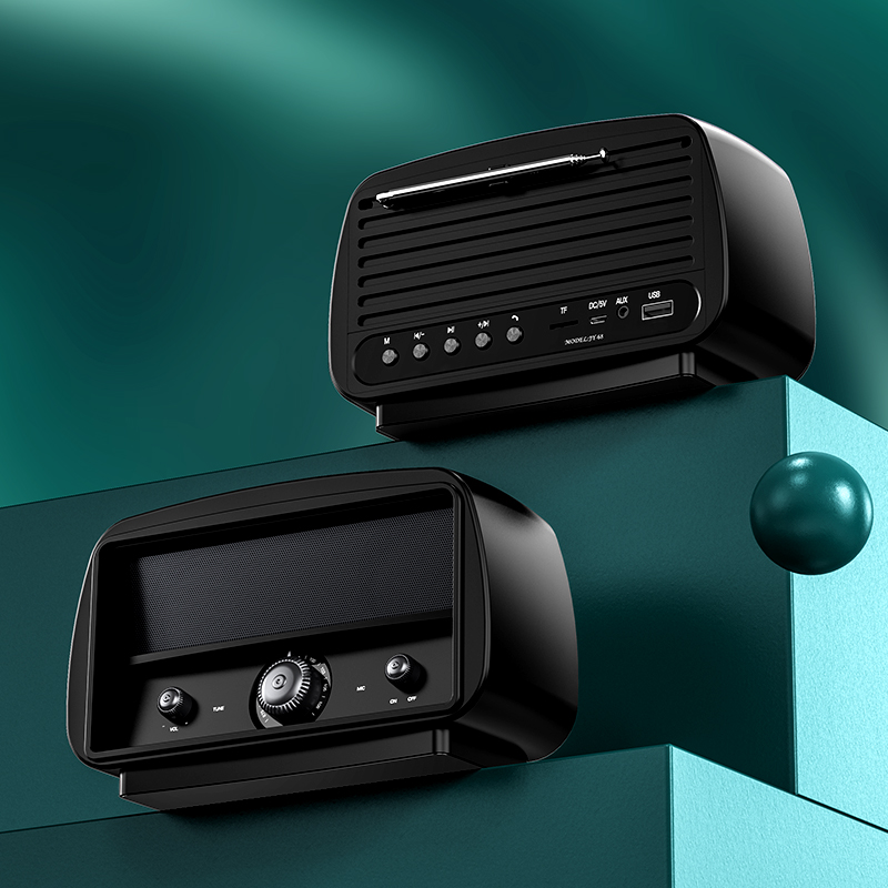 Barra audio stereo surround Altoparlante wireless compatibile con Bluetooth 5.0 con trasmettitore FM Lettore radio AUX Supporto scheda TF U Disk_voghion.com