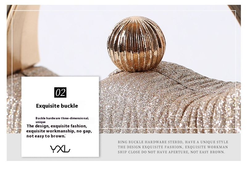 Retro Rosa Handheld Mode Arc Bankett Hochzeit Geschenk Party Nagel Perle Abendkleid Tasche_voghion.com