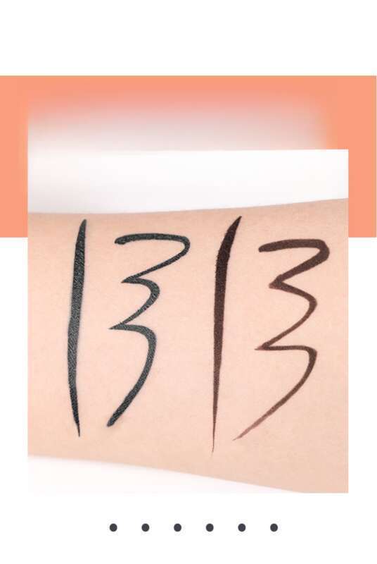 Eyeliner glamour et éblouissant, adapté aux débutants, séchage rapide, imperméable_voghion.com
