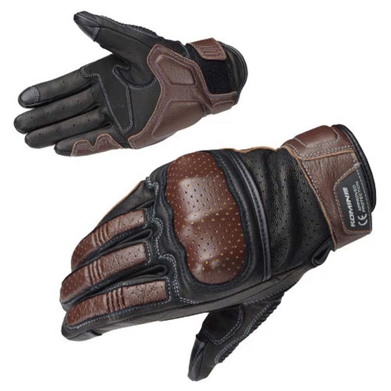 Knight Herren Four Seasons Schaffell Motorrad Racing Reiten Schutzhülle Handschuhe Hersteller Großhandel_voghion.com