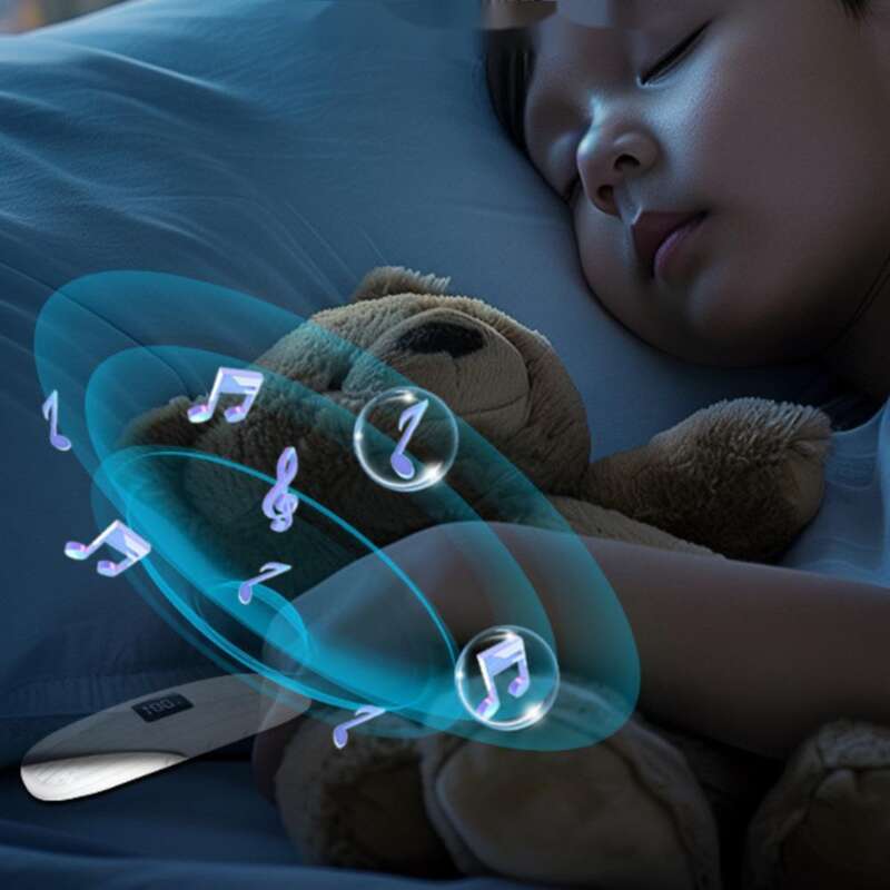 Altoparlante a conduzione ossea con inserimento di scheda, mini altoparlante Bluetooth da posizionare sotto il cuscino, cuffie audio per dormire_voghion.com