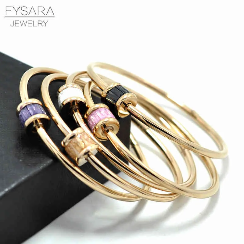 Κοσμήματα Fysara Boho, στρογγυλά, πολύχρωμα, αυστριακά κρύσταλλα, βραχιόλι και δαχτυλίδι από φυσική πέτρα για γυναίκες, ινδικά κοσμήματα Lover Screw_voghion.com