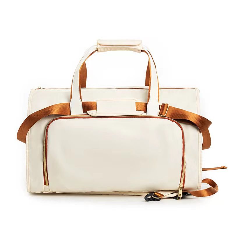 Reiseanzug, umwandelbare Kleidung, faltbare Aufbewahrung, hängende Kleidertasche, Umhängetasche und drehbarer Rucksack_voghion.com