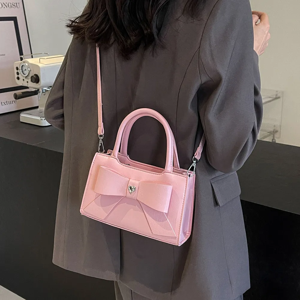 Borsa a tracolla da donna in pelle PU, versatile, con tracolla staccabile, casual, da esterno_voghion.com