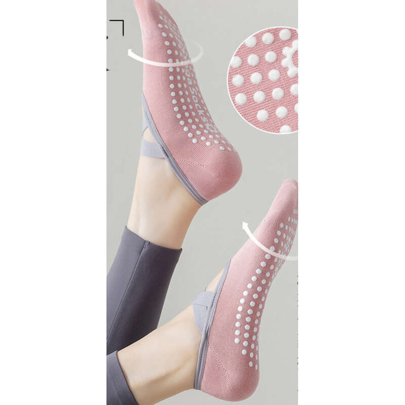 Professional Yoga Women's Boat Spring And Summer Anti Slip Pilates, Beginners Indoor Floor Socks, Fitness Dance_voghion.com