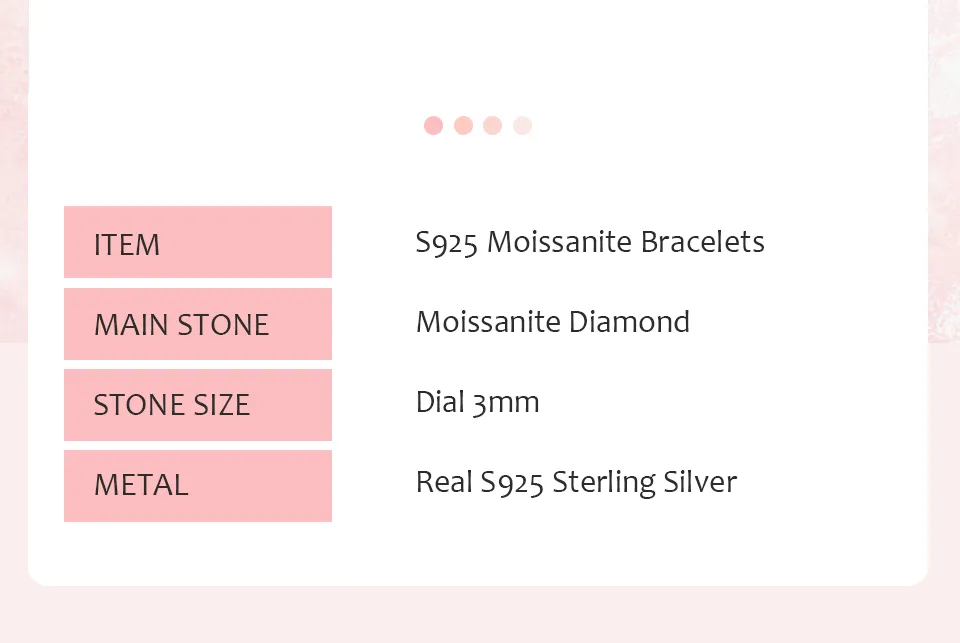 Großhandel Weißgold 3 4 5 mm Iced Gra VVS Diamant Sterling Silber Männer Frauen edlen Schmuck Armband Moissanite Tenniskette_voghion.com