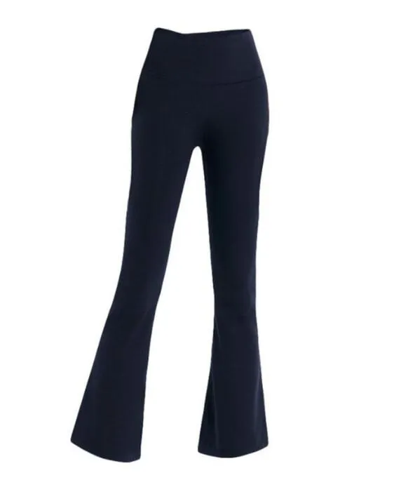 Nadrág Női Alkalmi Sport Kiszélesedő Groove Leggings Magas derekú Rugalmas Jóga Igazítás Ruhák Széles Lábas Futótánc Edzés_voghion.com
