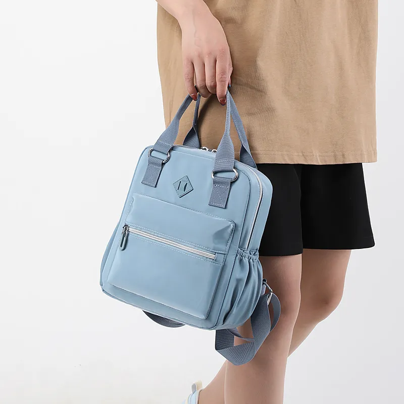 Mode Damen Tagesrucksack aus strapazierfähigem, weichem Stoff, hübscher Stil, für Mädchen, hochwertiger kleiner Rucksack_voghion.com