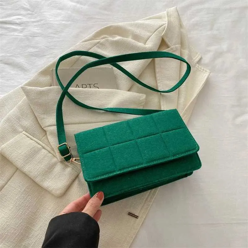 Women's Square Crossbody Bag, Large Capacity Shoulder Handbag_voghion.com