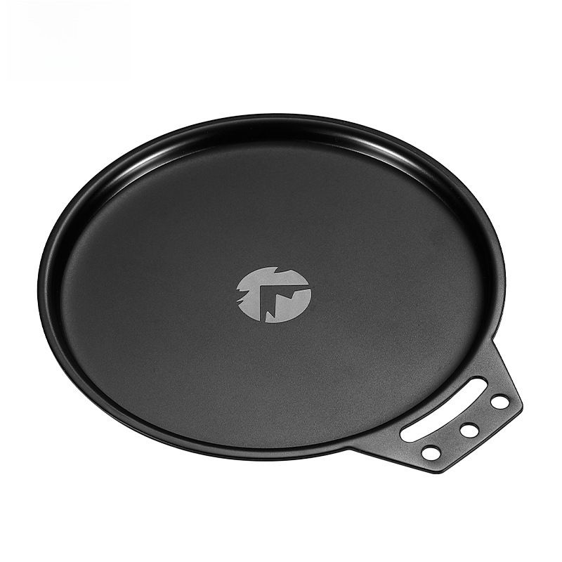 Tapa de cuenco de refugio de acero inoxidable engrosada con placa de inmersión para equipo de campamento al aire libre revestida de titanio_voghion.com