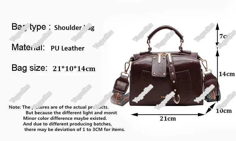 Elegante borsa donna set borsa a spalla e tracolla in pelle_voghion.com