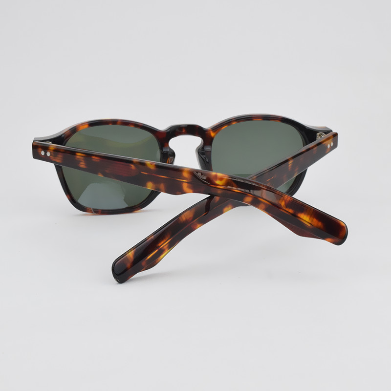 NN-034 vintage Polarized Sunglasses Men Women round Retro Brand Sunglass UV400 Fashion Male Acetate Designer Sun glasses_voghion.com