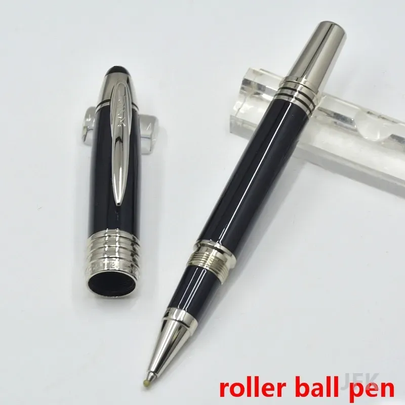 engros Engros Hot Selg JFK Svart Metal Kulepenn / Fyllepenn Skole Kontorskrivesaker Klassisk skriveblekk penner til bursdagsgave_voghion.com