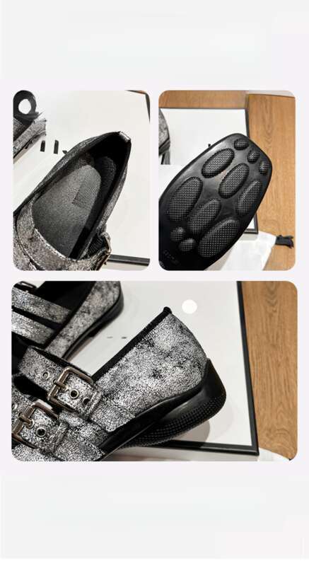 Balerini Mary Jane, cu fundă plată și picioare mici, la începutul primăverii 2024_voghion.com