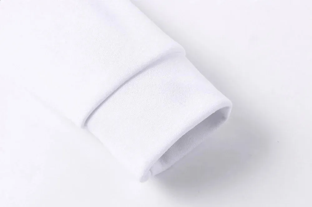 Felpa con cappuccio in pile bianco, felpa con cappuccio alla moda, unisex, nera e bianca, per uomo_voghion.com