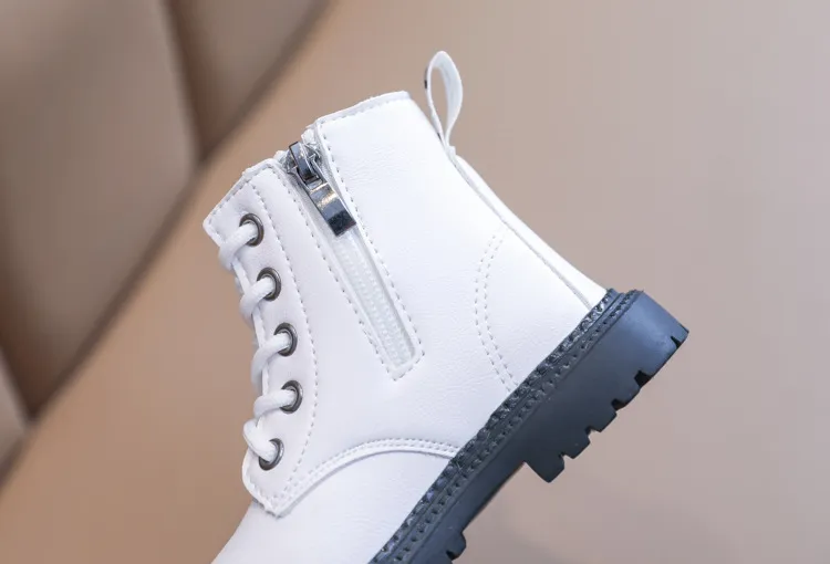 Kids Fashion Casual Toddler Boys Girls Autumn Winter Leather Littlesprouts Boots Children Running Sport Snow Shoes Sizes_voghion.com